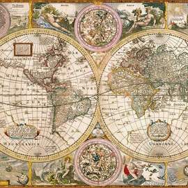 Puzzle 3000 Mappa antica
