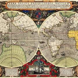 Puzzle 6000 Antique Nautical Map